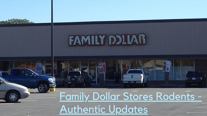 Family Dollar Stores Rodents - Authentic Updates