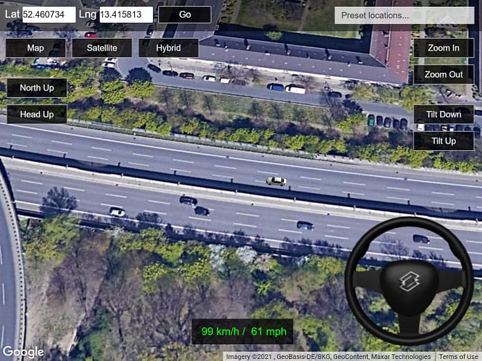 Google Driving Simulator